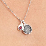 EverWith Birthstone Pendant - July / Ruby