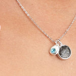 EverWith Birthstone Pendant - March / Aquamarine