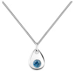 EverWith Birthstone Pendant - March / Aquamarine