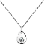 EverWith Birthstone Pendant - April / Clear Crystal