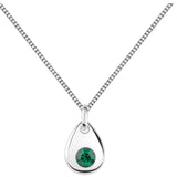 EverWith Birthstone Pendant - May / Emerald