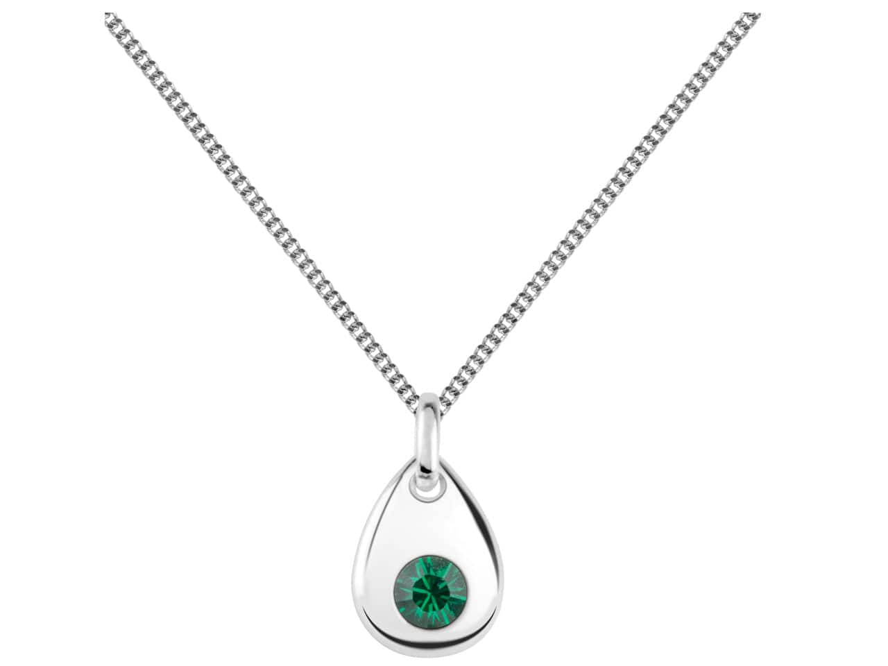 EverWith Birthstone Pendant - May / Emerald