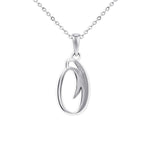 EverWith Alphabet Memorial Ashes Pendant - Letter O