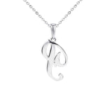 EverWith Alphabet Memorial Ashes Pendant - Letter P
