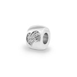 EverWith Cherish Memorial Ashes Charm Bead with Fine Crystals