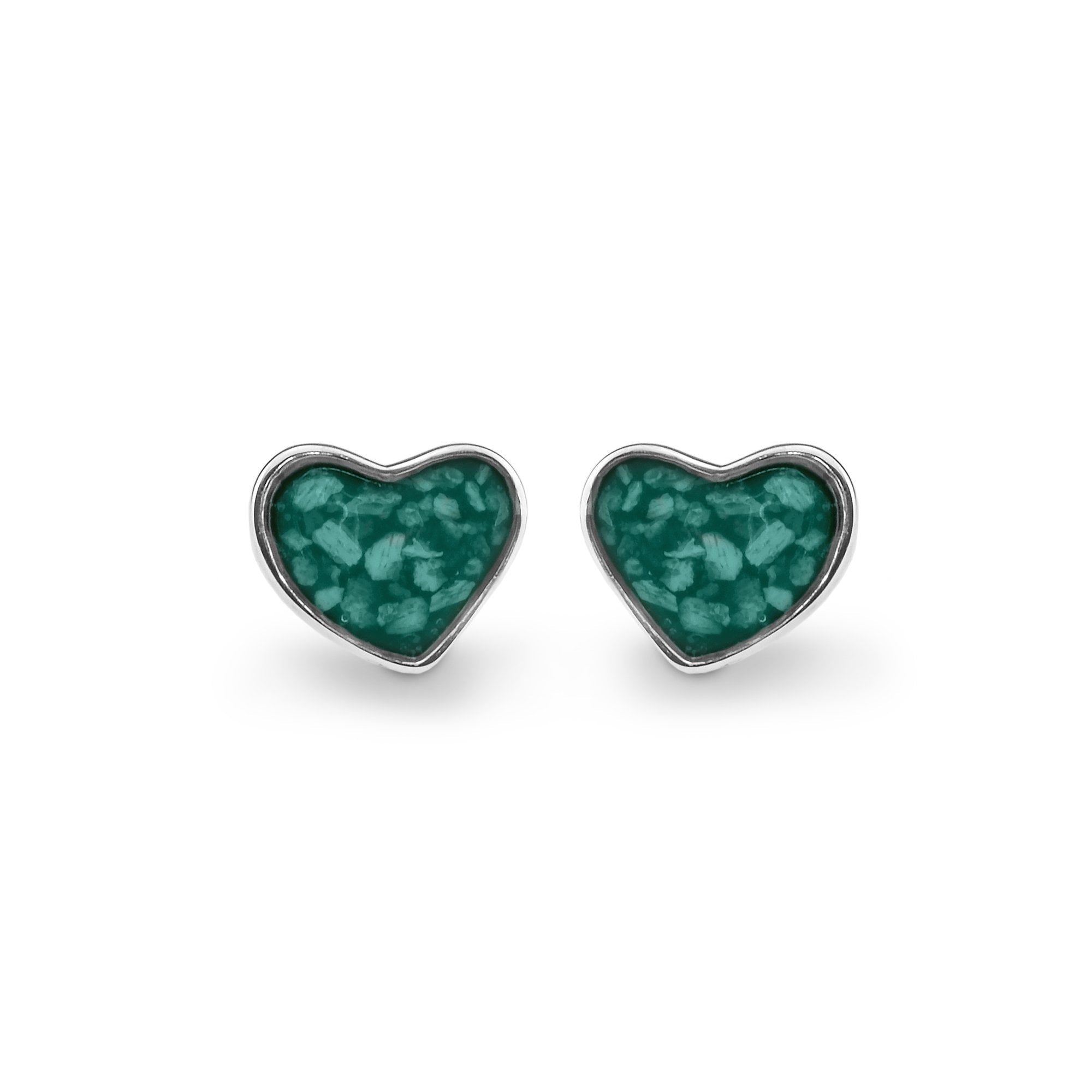 EverWith Cherish Memorial Ashes Earrings Aqua