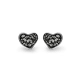 EverWith Cherish Memorial Ashes Earrings Black
