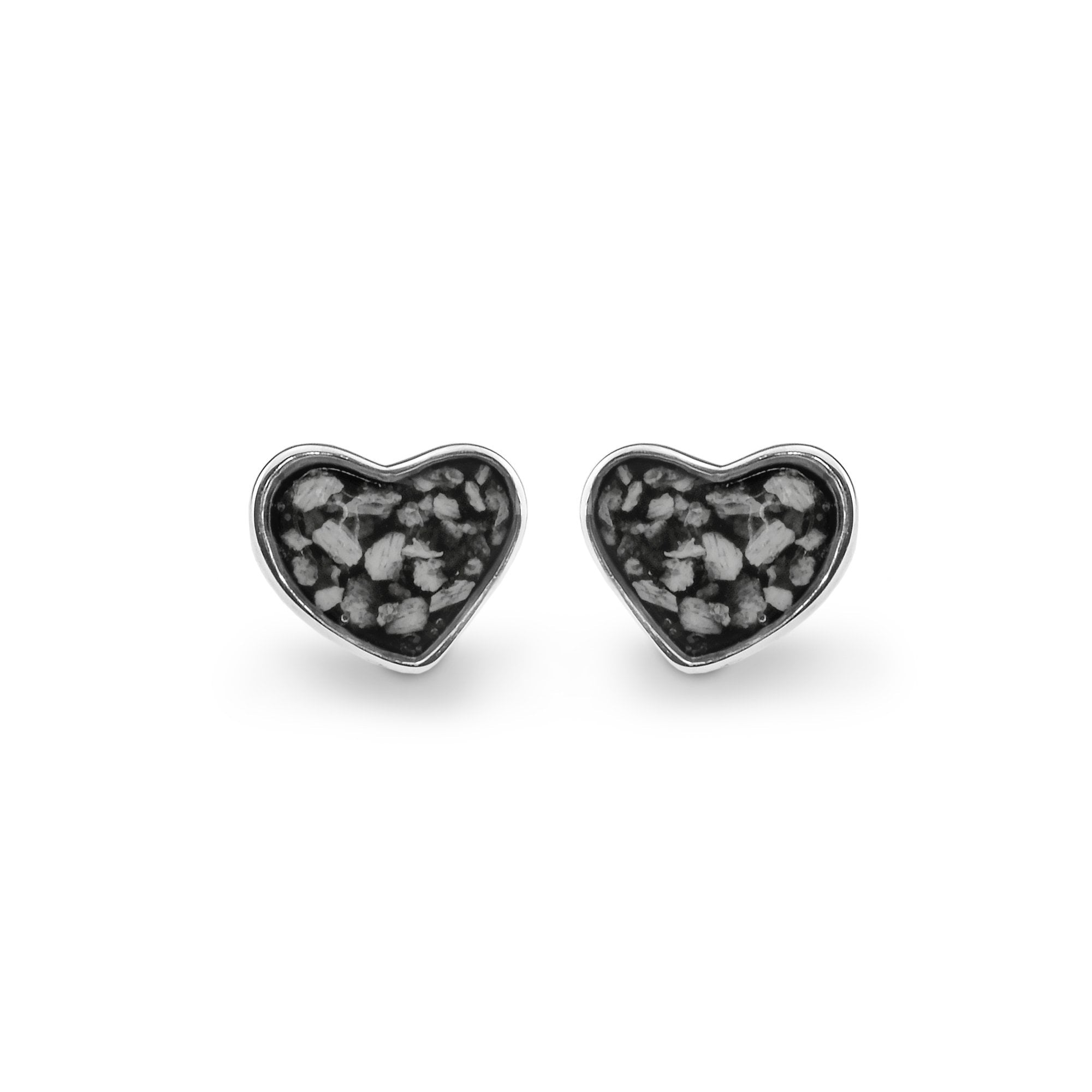 EverWith Cherish Memorial Ashes Earrings Black