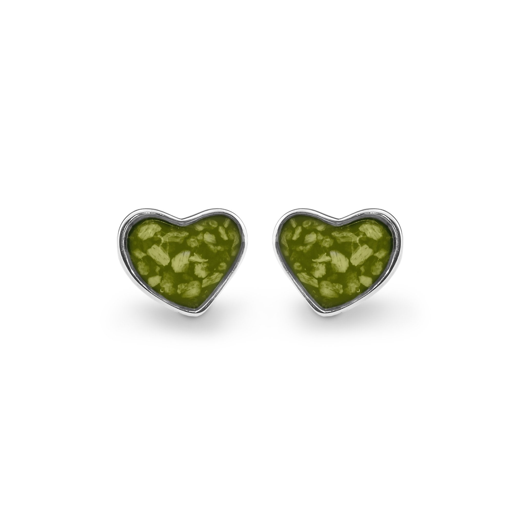 EverWith Cherish Memorial Ashes Earrings Green