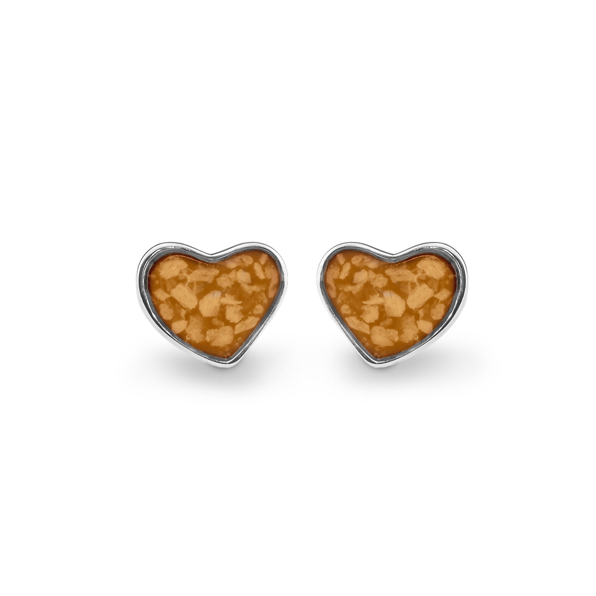 EverWith Cherish Memorial Ashes Earrings Orange
