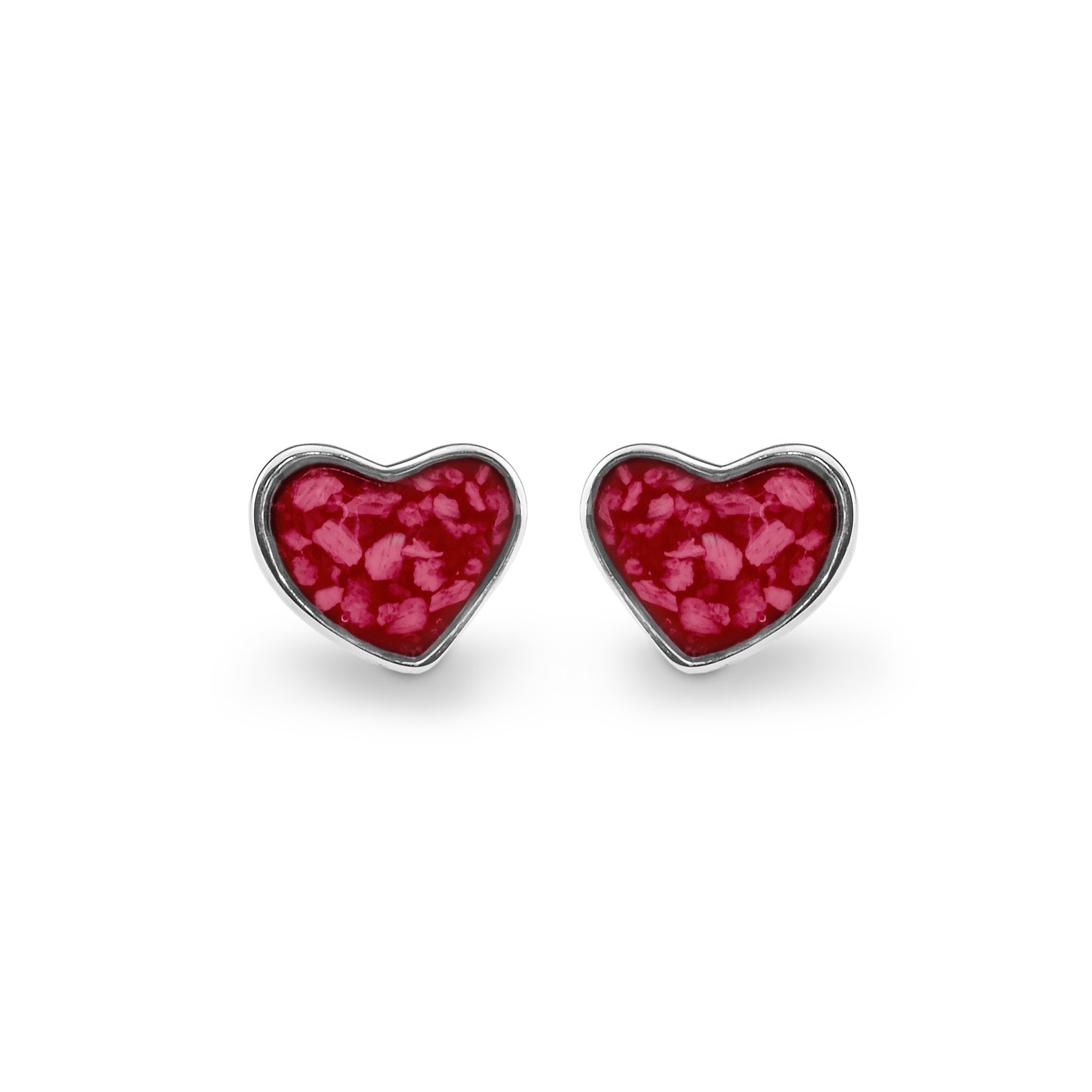 EverWith Cherish Memorial Ashes Earrings Red