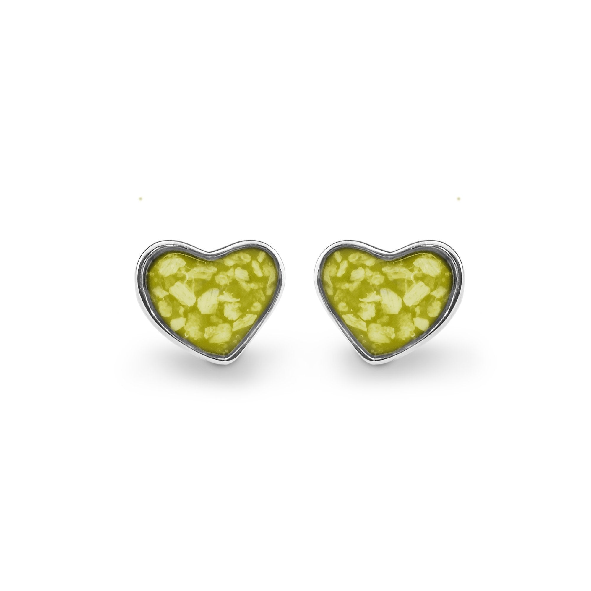 EverWith Cherish Memorial Ashes Earrings Yellow