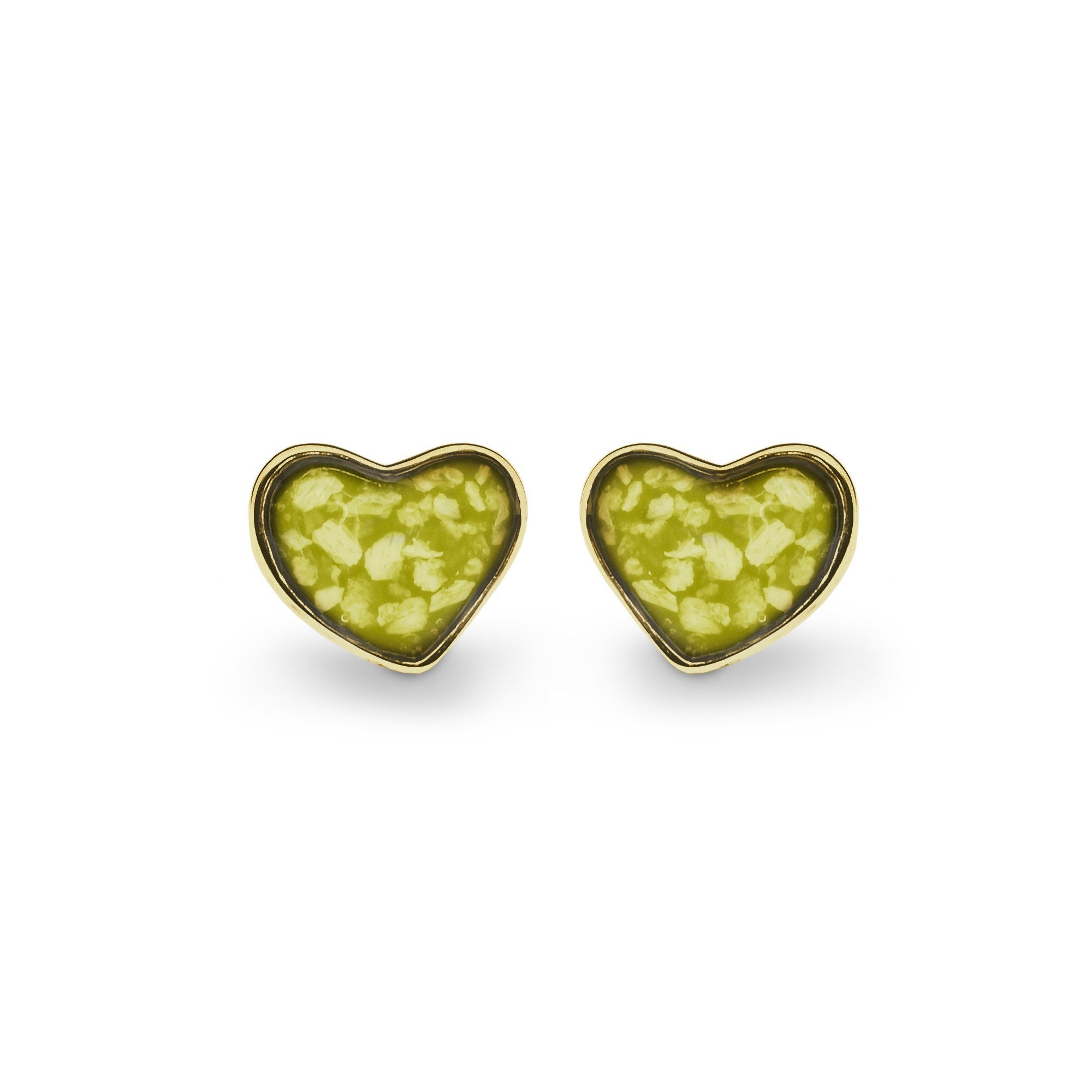 EverWith Cherish Memorial Ashes Earrings 9k Yellow Gold Yellow