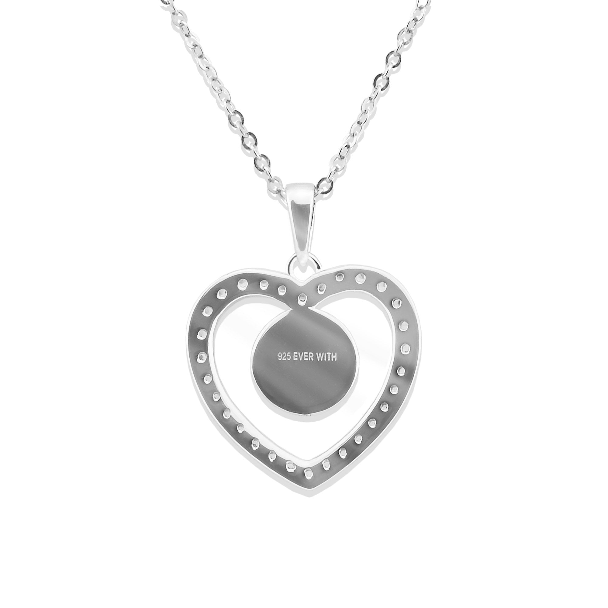 EverWith Ladies Forever Memorial Ashes Pendant with Fine Crystals