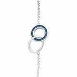 EverWith Ladies Unison Memorial Ashes Bracelet Blue