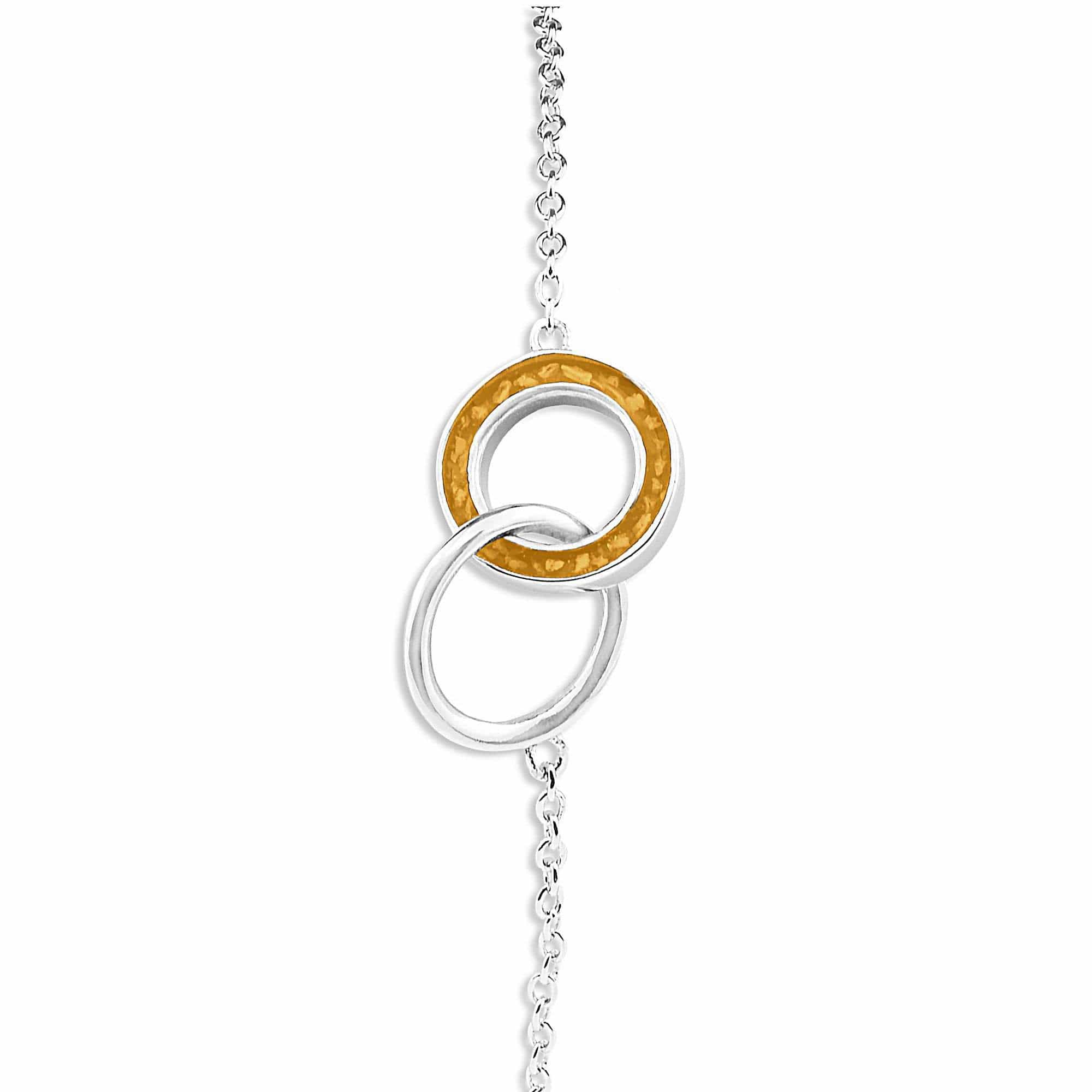 EverWith Ladies Unison Memorial Ashes Bracelet Orange