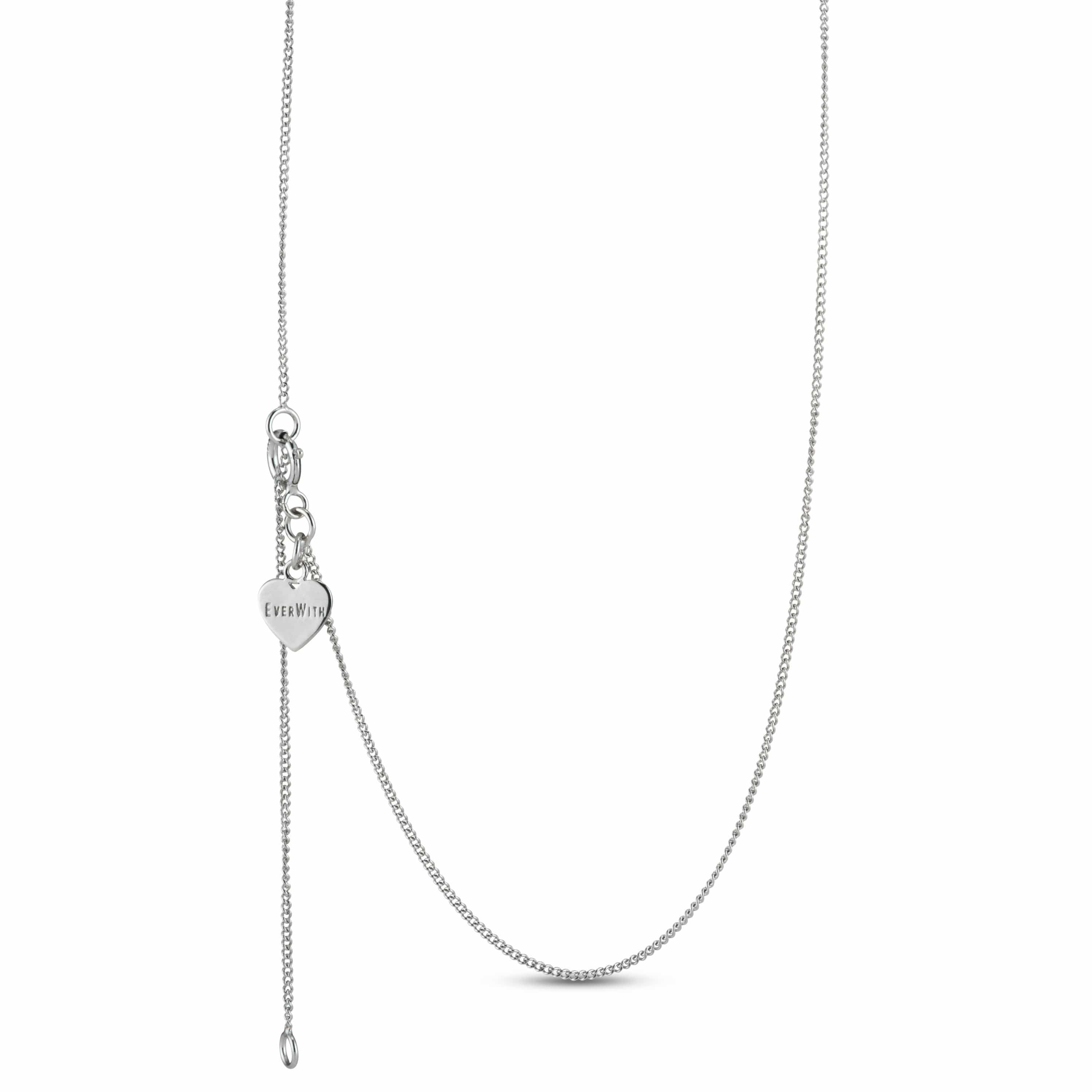 EverWith Cable Chain 9k White Gold