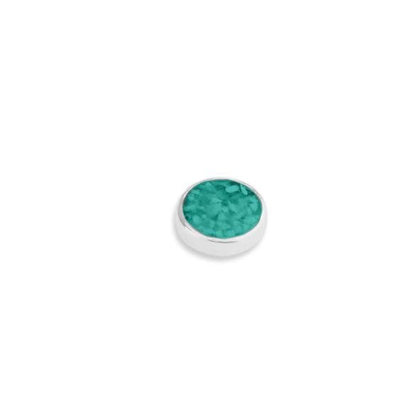 EverWith Small Round Memorial Ashes Element for Glass Locket