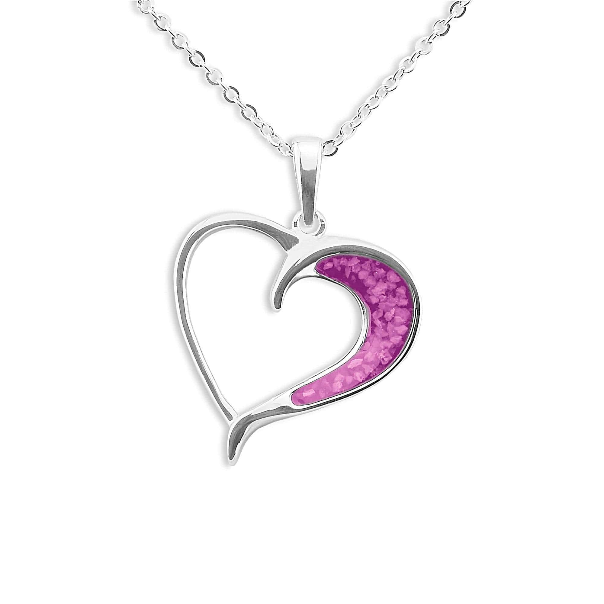 EverWith Ladies Embrace Memorial Ashes Pendant Pink