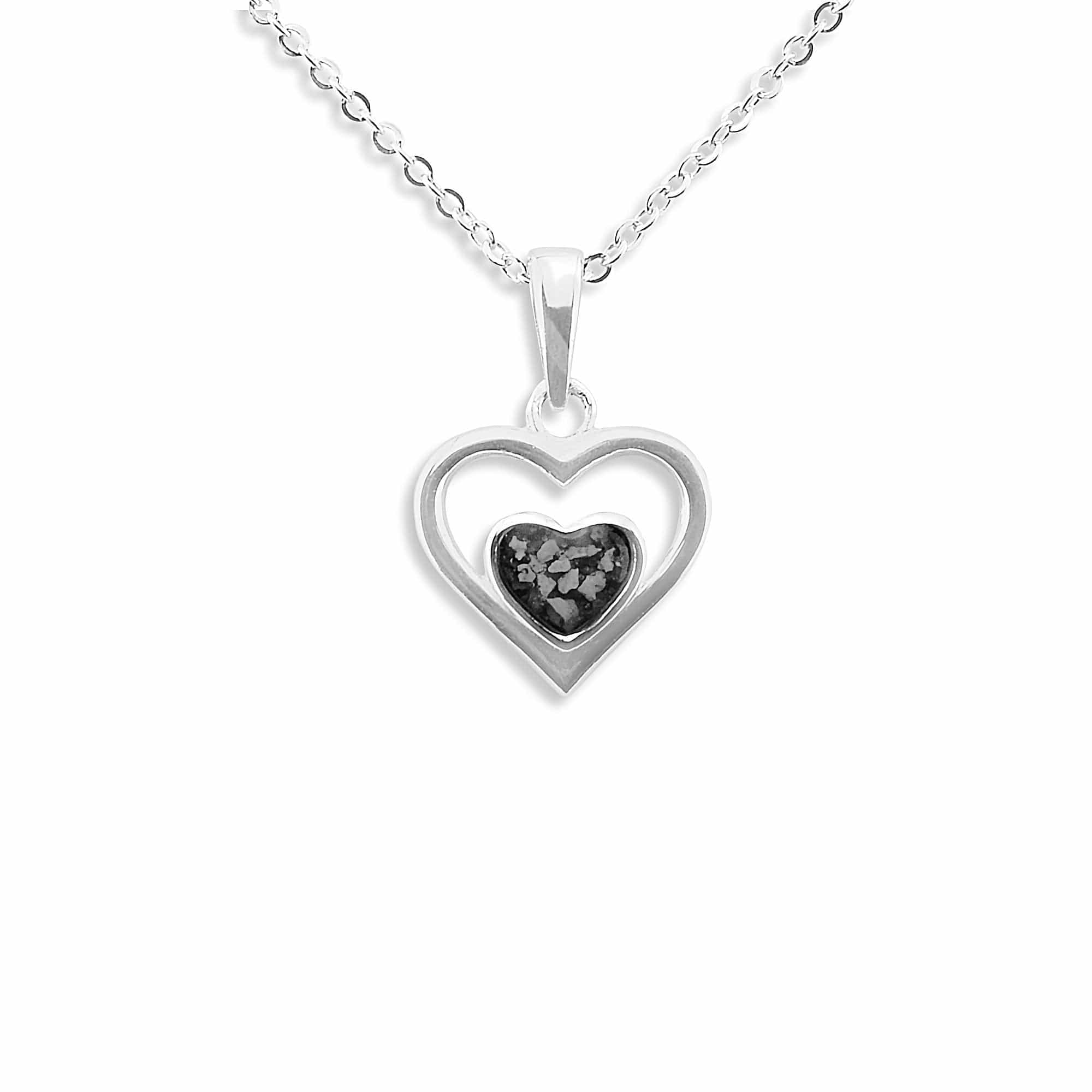 EverWith Ladies Comfort Memorial Ashes Pendant Black