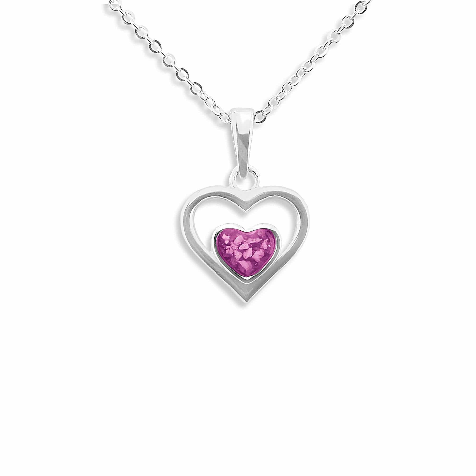 EverWith Ladies Comfort Memorial Ashes Pendant Pink