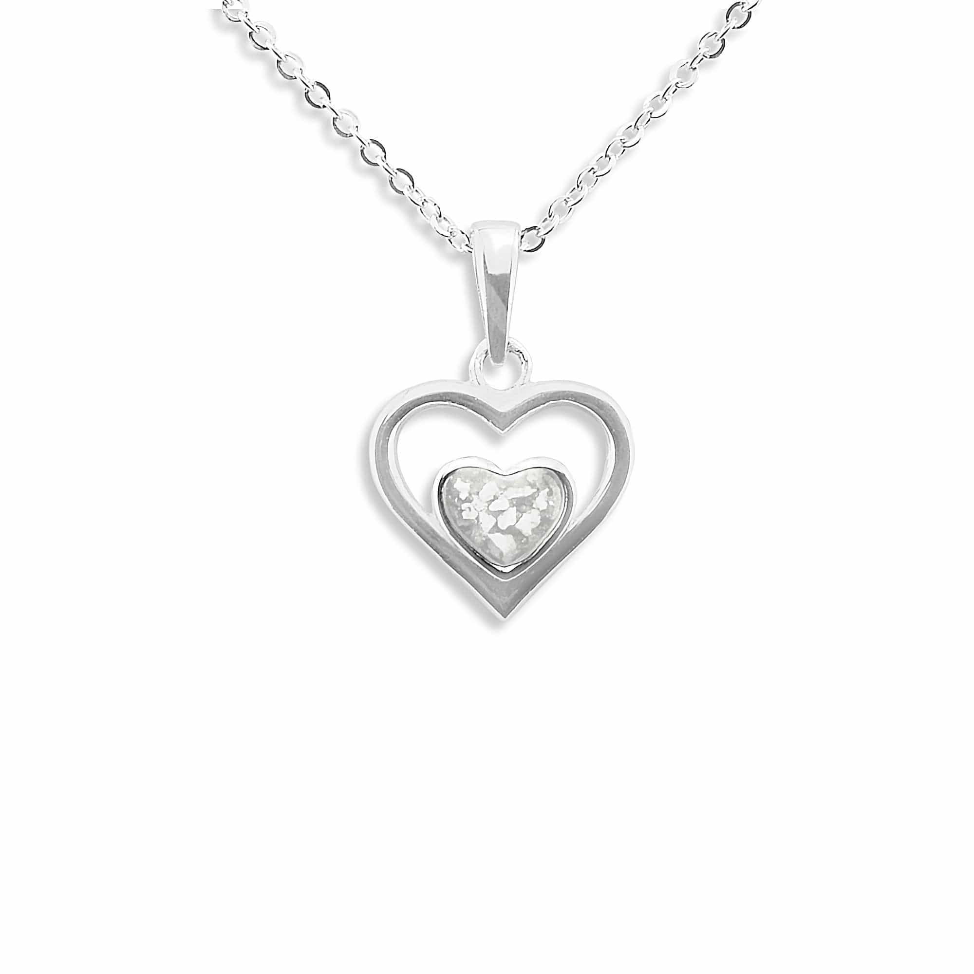 EverWith Ladies Comfort Memorial Ashes Pendant White