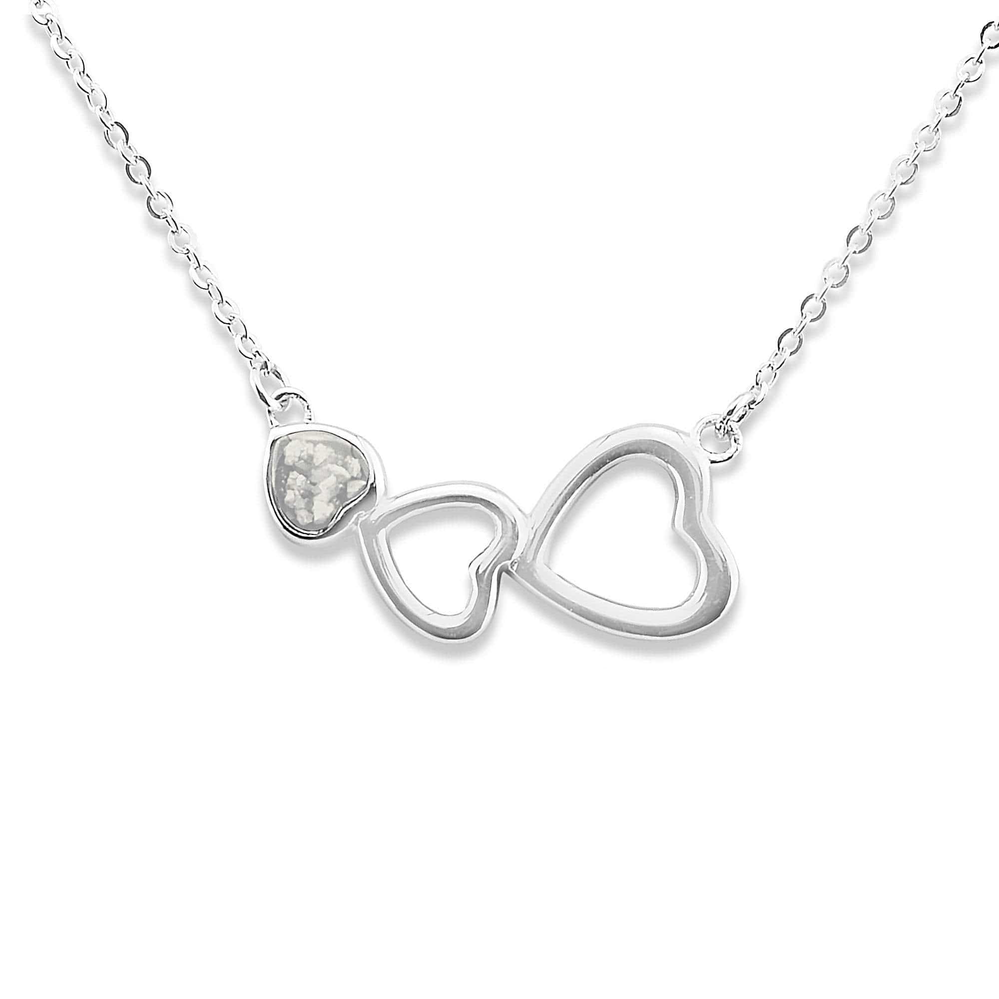 EverWith Ladies Adore Memorial Ashes Necklace White
