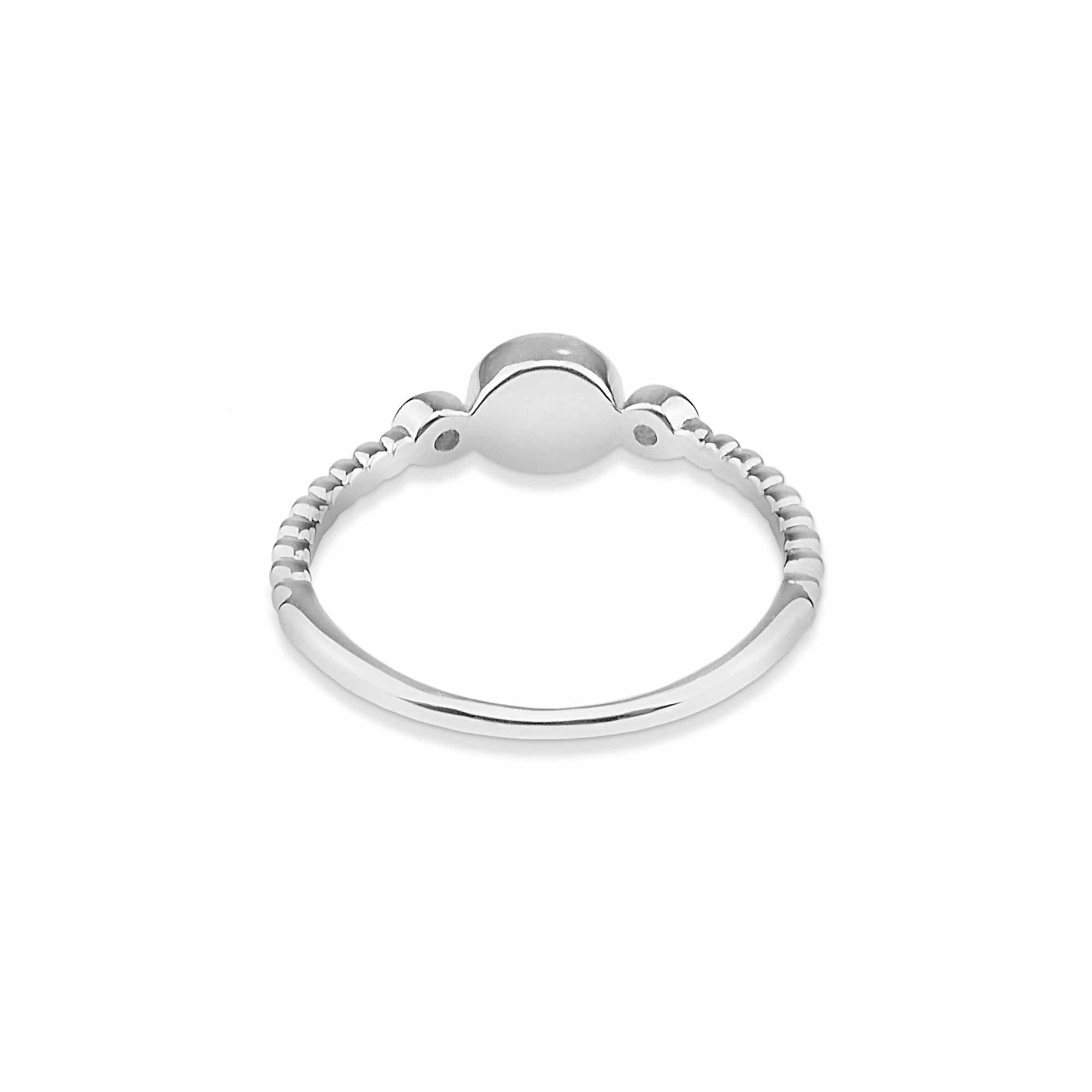 EverWith Ladies Peace Memorial Ashes Ring with Fine Crystals