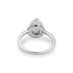 EverWith Ladies Rondure Teardrop Memorial Ashes Ring