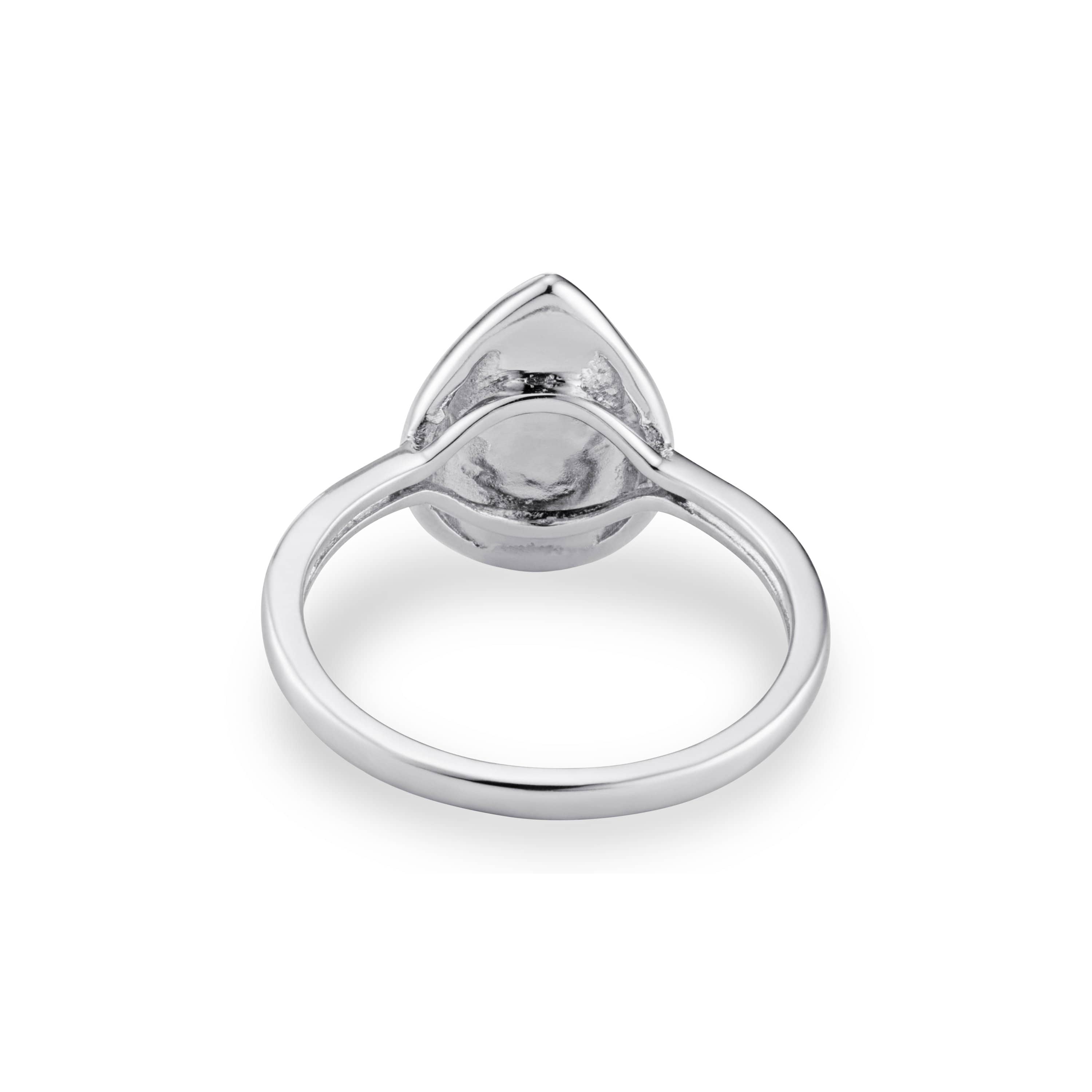 EverWith Ladies Rondure Teardrop Memorial Ashes Ring