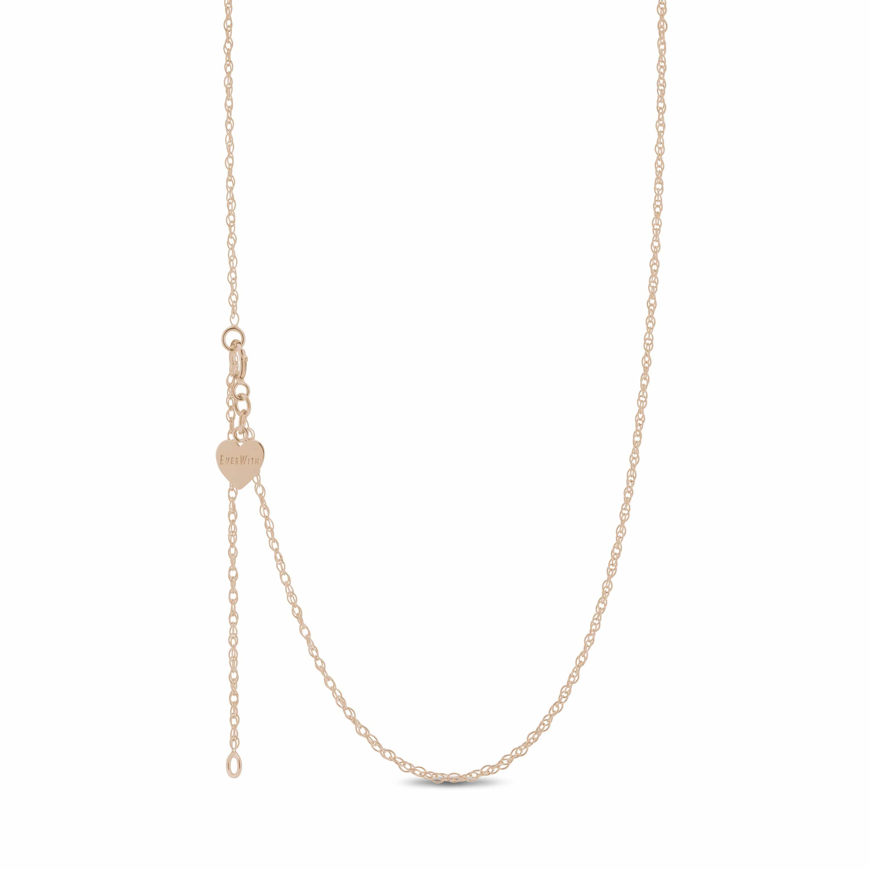 EverWith Rope Chain 9k Rose Gold