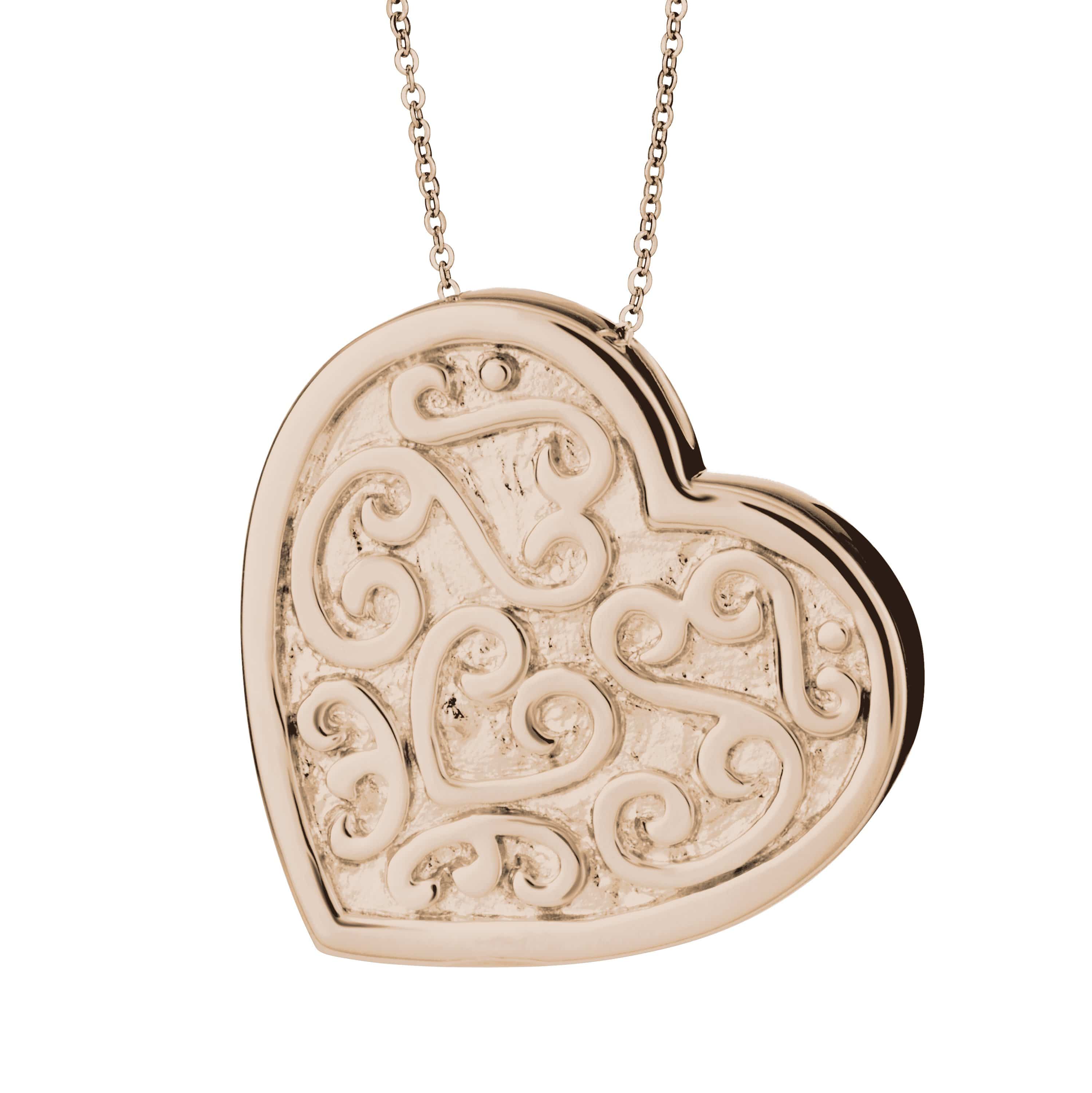 EverWith Self-fill Love Memorial Ashes Pendant 9k Rose Gold