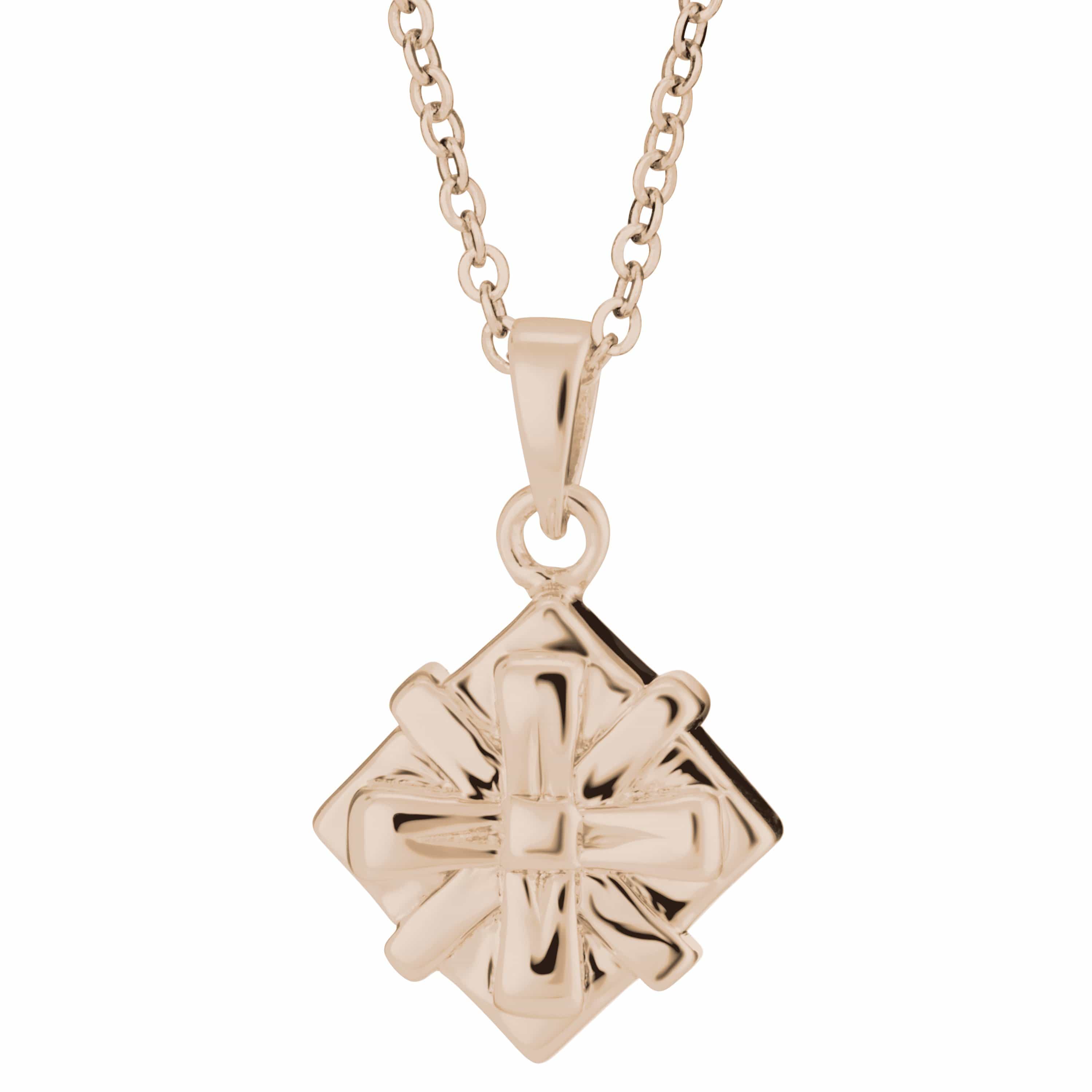 EverWith Self-fill Gift Box Memorial Ashes Pendant 9k Rose Gold