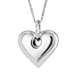 EverWith Self-fill Eternal Love Memorial Ashes Pendant 9k White Gold Fill