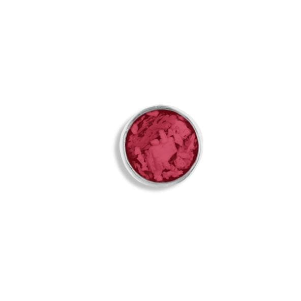 EverWith Small Round Memorial Ashes Element for Glass Locket Red