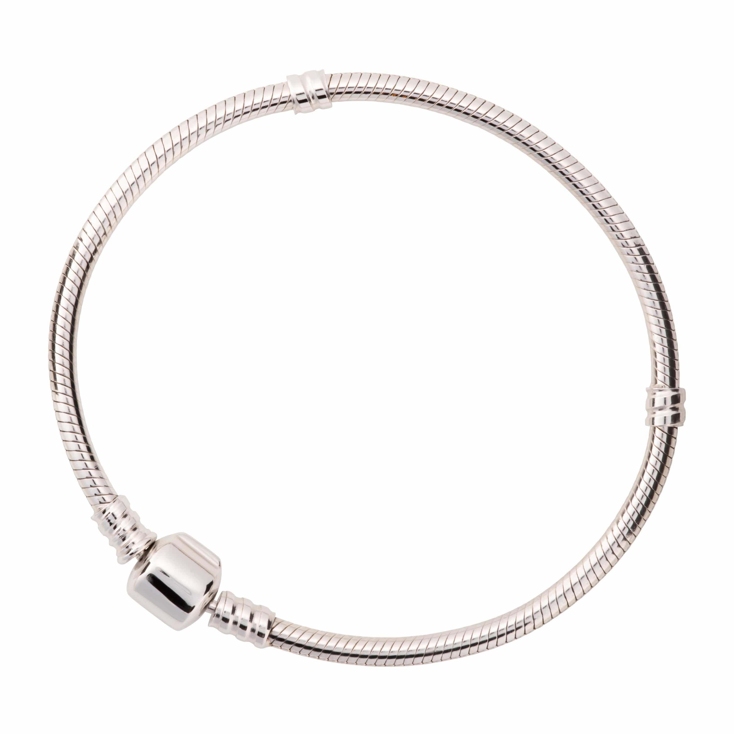 EverWith 7.5" Charm Bead Bracelet Sterling Silver