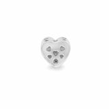 EverWith Beloved Memorial Ashes Charm Bead with Fine Crystals