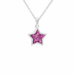 EverWith Ladies Star Memorial Ashes Pendant Pink