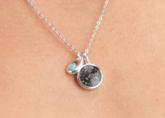 Load image into Gallery viewer, EverWith Birthstone Pendant - December / Turquoise