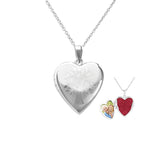 EverWith Tree of Life Heart Shaped Sterling Silver Memorial Ashes Locket (New Style)