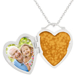 EverWith Always On My Mind Heart Shaped Sterling Silver Memorial Ashes Locket (New Style)
