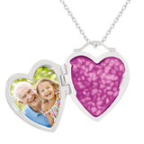 EverWith Always On My Mind Heart Shaped Sterling Silver Memorial Ashes Locket (New Style)