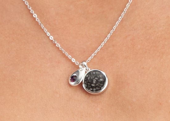 EverWith Birthstone Pendant - February / Amethyst