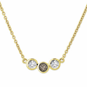 EverWith Ladies Three Of Us Memorial Ashes Necklace