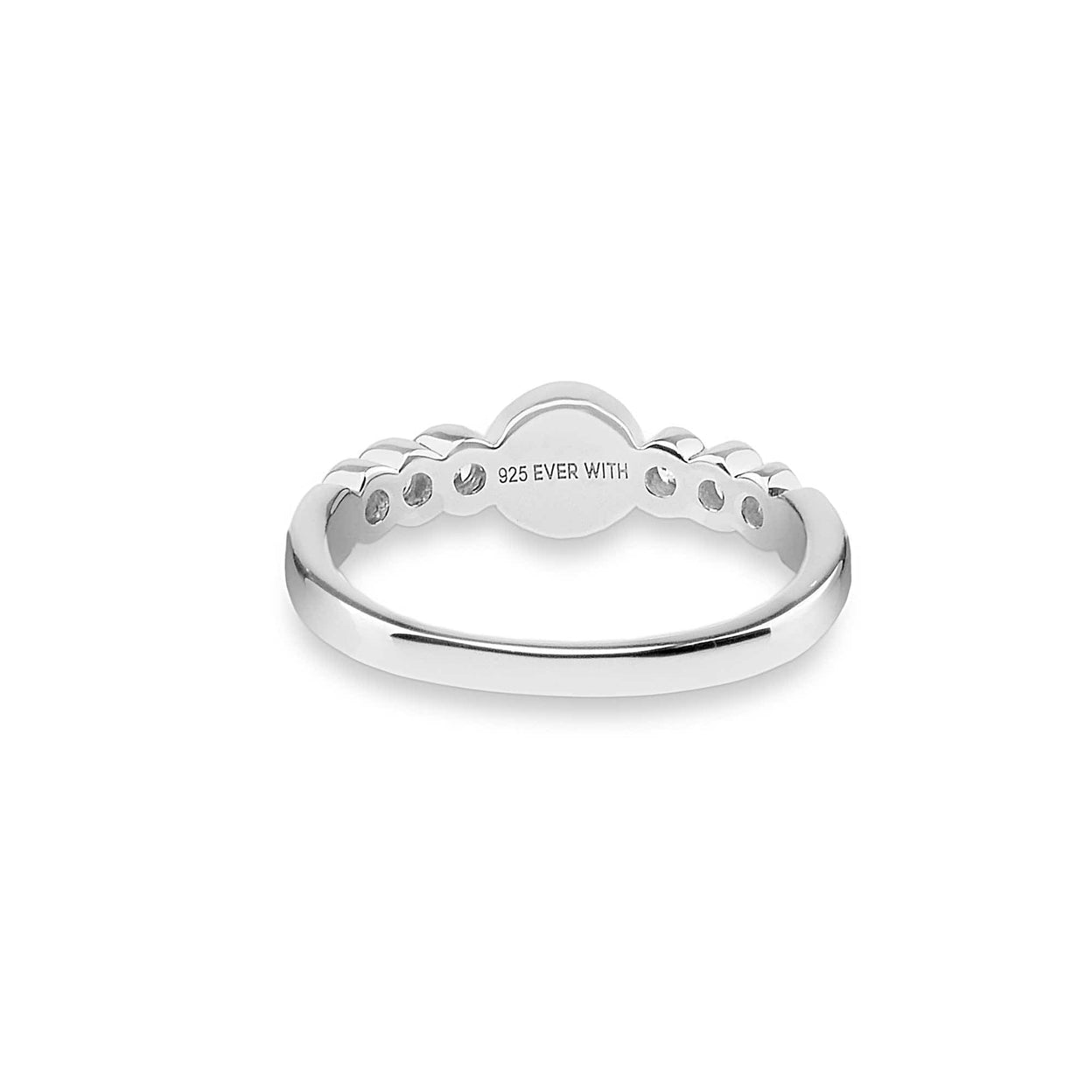 Load image into Gallery viewer, EverWith Ladies True Memorial Ashes Ring with Fine Crystals