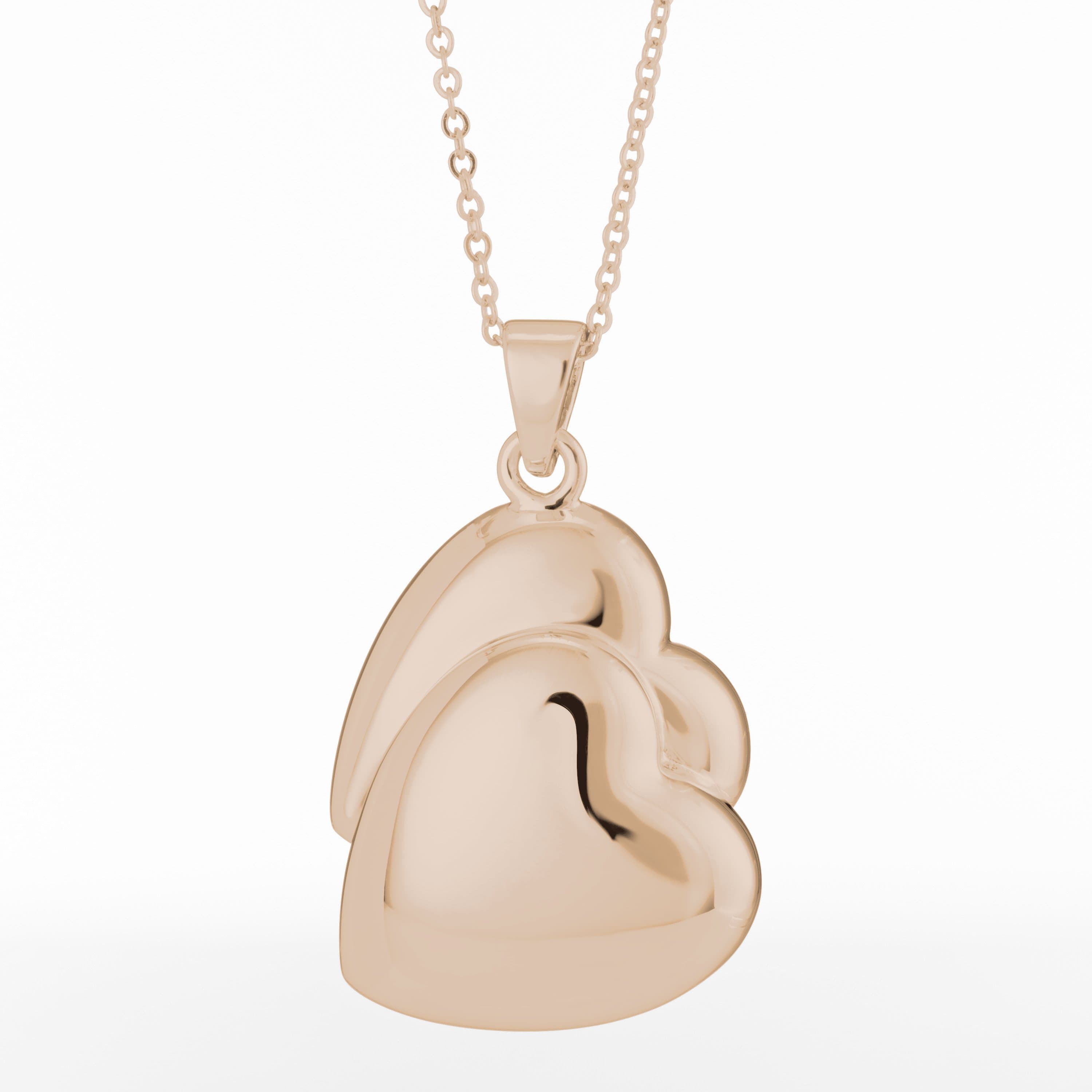 EverWith Self-fill True Love Memorial Ashes Pendant 9k Rose Gold
