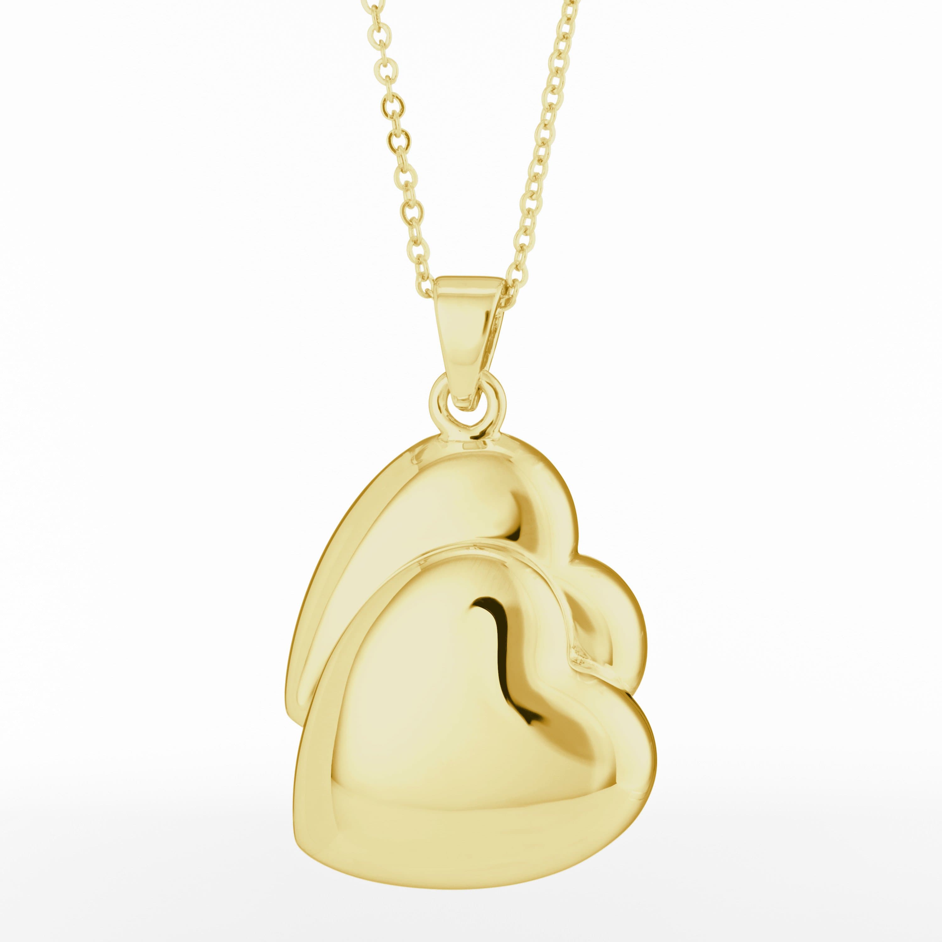 EverWith Self-fill True Love Memorial Ashes Pendant 9k Yellow Gold