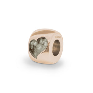 EverWith Cherish Memorial Ashes Charm Bead with Fine Crystals