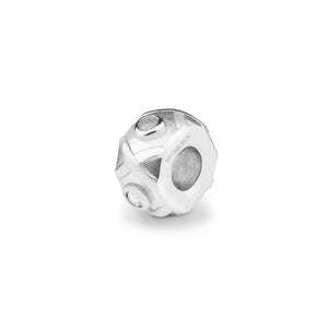 EverWith Peace Memorial Ashes Charm Bead with Fine Crystals