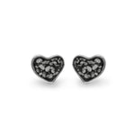 EverWith Cherish Memorial Ashes Earrings Black